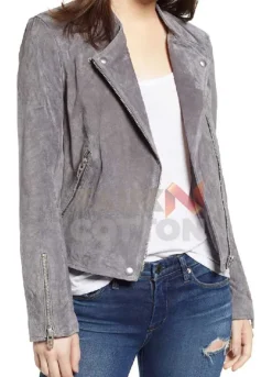 Supergirl Nicole Maines Suede Jacket
