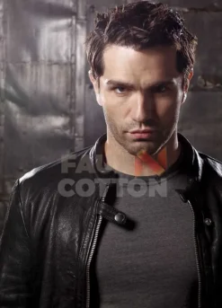 Supergirl Sam Witwer Leather Jacket