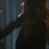 Superman and Lois S04 Amanda McCoy (Yvonne Chapman) Black Wool Coat