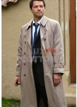 Supernatural Misha Collins Trench Coat