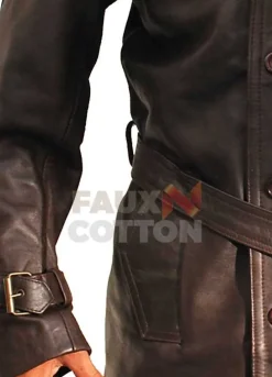 Sweeney Todd Johnny Depp Leather Trench Coat