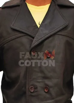 Sweeney Todd Johnny Depp Leather Trench Coat