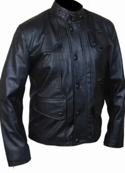 T5 TERMINATOR GENISYS (GUARDIAN) ARNOLD SCHWARZENEGGER LEATHER JACKET