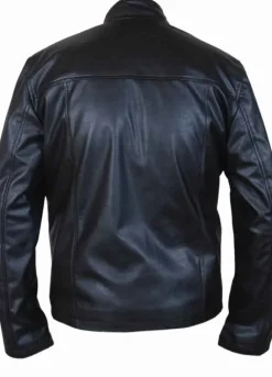 T5 TERMINATOR GENISYS (GUARDIAN) ARNOLD SCHWARZENEGGER LEATHER JACKET