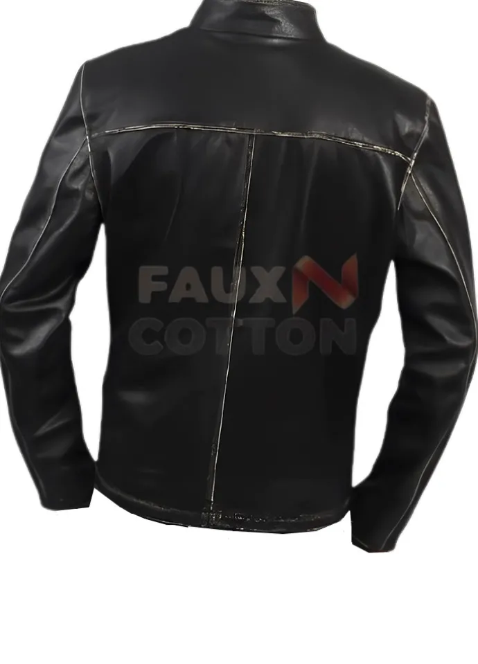 Tag Heuer Black Leather Jacket