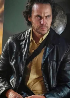 Taylor Kitsch 21 Bridges Ray Black Leather Jacket