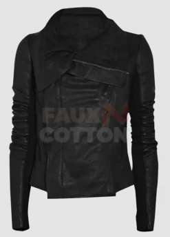 Taylor Swift Asymmetrical Zipper Black Biker Jacket