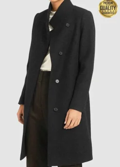 Tea Leoni Tower Heist Black Trench Coat