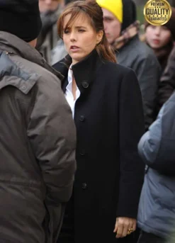 Tea Leoni Tower Heist Black Trench Coat