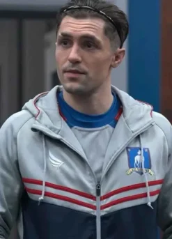 TED LASSO (JAMIE TARTT) PHIL DUNSTER HOODED TRACK JACKET