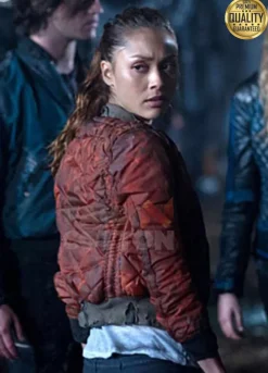 The 100 Lindsey Morgan Leather Jacket