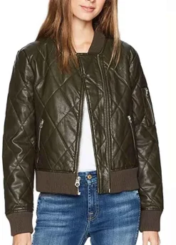 THE 100 (RAVEN REYES) LINDSEY MORGAN LEATHER JACKET