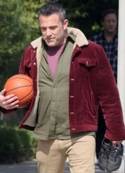 The Accountant 2 Ben Affleck Maroon Jacket