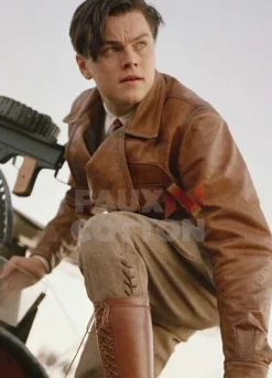 The Aviator Leonardo Dicaprio Brown Jacket