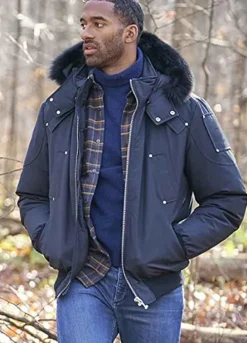 THE BACHELOR MATT JAMES HOODED COTTON JACKET