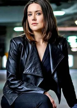 The Blacklist (Elizabeth Keen) Megan Boone Black Leather Jacket