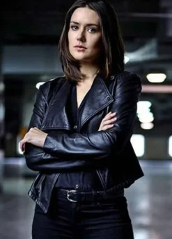 The Blacklist (Elizabeth Keen) Megan Boone Black Leather Jacket