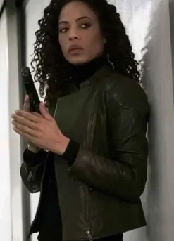 The Blacklist Redemption (Nez Rowan) Tawny Cypress Leather Jacket