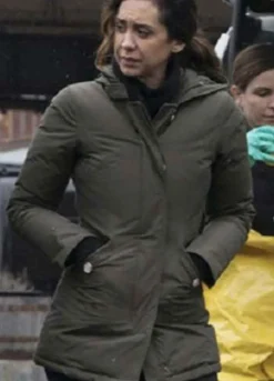 The Blacklist (Samar Navabi) Mozhan Marnò Green Cotton Jacket