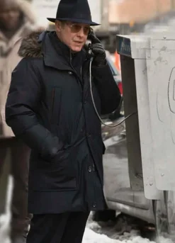 The Blacklist Season 8 (Raymond Reddington) James Spader Black Cotton Jacket
