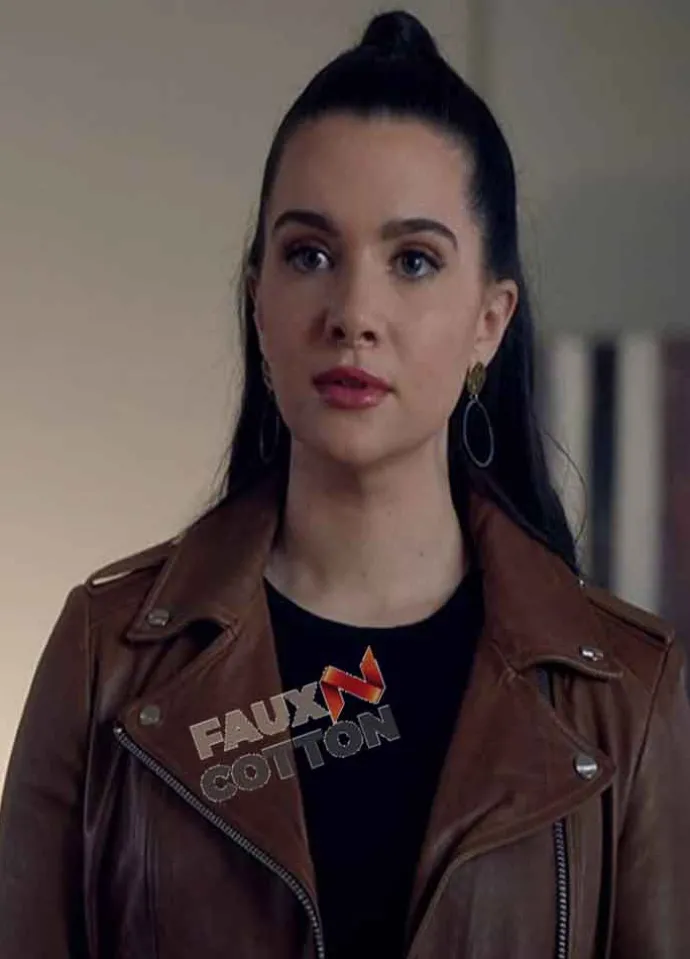 The Bold Type (Jane Sloan) Katie Stevens Brown Leather Jacket