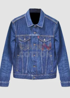 The Breakfast Club Judd Nelson Blue Denim Jacket