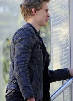 THE CARRIE DIARIES AUSTIN BUTLER BLACK JACKET