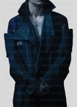The Crow (2024) Bill Skarsgard Black Coat