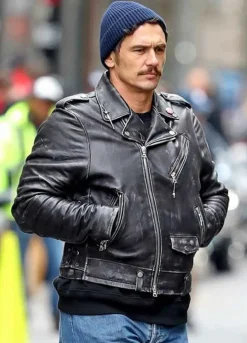 THE DEUCE (VINCENT MARTINO) JAMES FRANCO BLACK JACKET