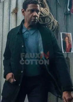 The Equalizer 2 Denzel Washington Black Coat