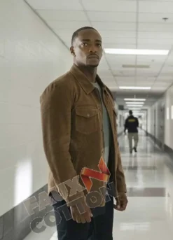 The Falcon and the Winter Soldier Anthony Mackie (Sam Wilson) Brown Jacket