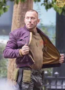 The Falcon And The Winter Soldier Batroc Purple Jacket