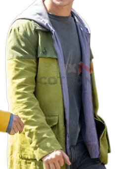 The Flash Ezra Miller (Barry Allen) Green Jacket