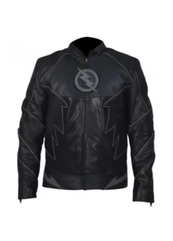 THE FLASH ZOOM RYAN HANDLEY LEATHER JACKET