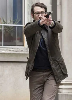 THE GOOD COP JOSH GROBAN BROWN JACKET