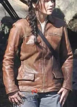The Hunger Games (Katniss Everdeen) Jennifer Lawrence Leather Jacket