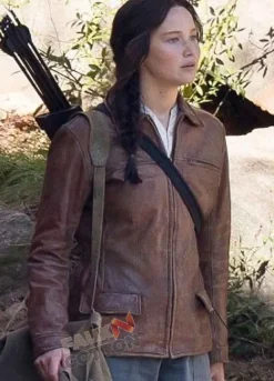 The Hunger Games (Katniss Everdeen) Jennifer Lawrence Leather Jacket