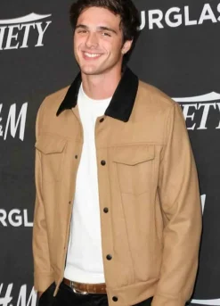 THE KISSING BOOTH 2 (NOAH FLYNN) NOAH FLYNN BEIGE COTTON JACKET