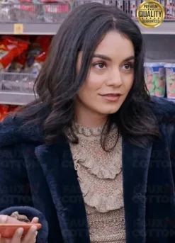 The Knight Before Christmas Vanessa Hudgens Shearling Jacket