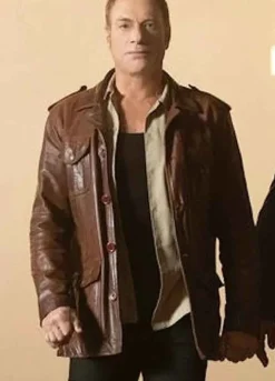 THE LAST MERCENARY JEAN-CLAUDE VAN DAMME LEATHER JACKET