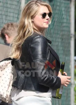 The Layover Kate Upton Biker Jacket