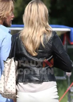 The Layover Kate Upton Biker Jacket