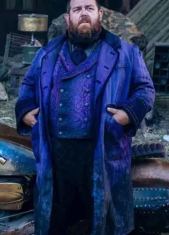 The Nevers Declan Orrun Purple Trench Coat