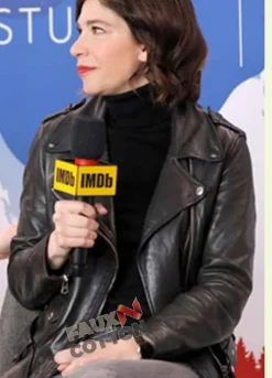 The Nowhere Inn (Carrie Brownstein) Black Leather Jacket