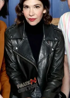 The Nowhere Inn (Carrie Brownstein) Black Leather Jacket