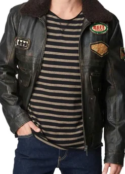 THE PROTECTOR (HAKAN DEMIR) CAGATAY ULUSOY BROWN LEATHER JACKET