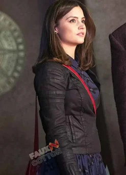 The Rings Of Akhaten (Clara) Jenna Coleman Leather Jacket