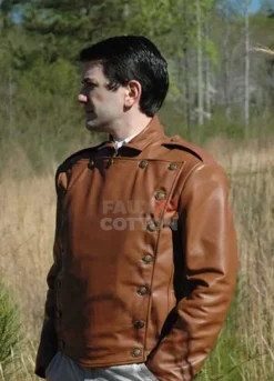 The Rocketeer Brown Motorcycle Leather Jacket