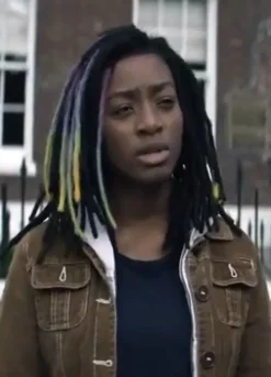 The Sandman 2022 Kirby Howell-Baptiste (Death) Brown Jacket