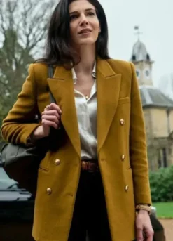 The Sandman 2022 Razane Jammal (Lyta Hall) Wool Brown Coat